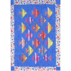 1 Fish, 2 Fish pattern by Cozy Quilt Designs - Jelly Roll Friendly