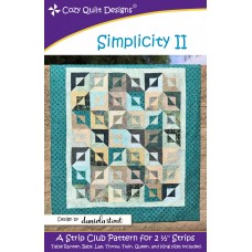 Simplicity II pattern by Cozy Quilt Designs - Jelly Roll Friendly