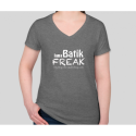 Batik Freak V-Neck Ladies T-Shirt