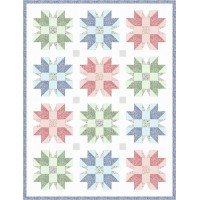 FREE Robert Kaufman Flowering Stars Pattern