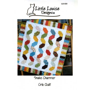 Snake Charmer pattern by Little Louise Designs - 6 Pack, Fat Qtr or Charm Pack Friendly