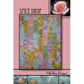 Spice Drop pattern card by Villa Rosa Designs - Fat Quarter Friendly Pattern