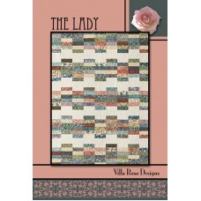 The Lady pattern card by Villa Rosa Designs - Jelly Roll Friendly Pattern