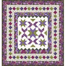 FREE Timeless Treasures Viola Patch of Pansies Pattern