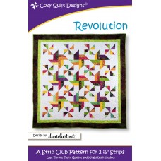 Revolution pattern by Cozy Quilt Designs - Jelly Roll & Scrap Friendly