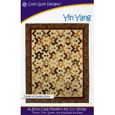 Yin Yang pattern by Cozy Quilt Designs - Jelly Roll Friendly
