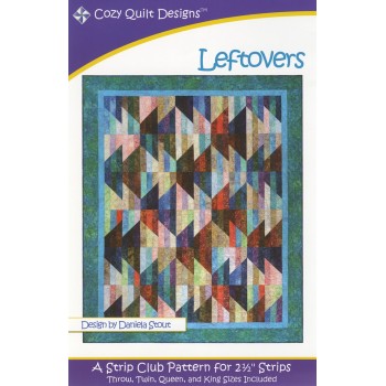 Leftovers pattern by Cozy Quilt Designs - Jelly Roll & Scrap Friendly