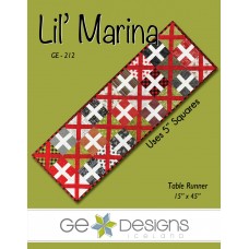 Lil' Marina Pattern by GE Designs - Charm Square Friendly