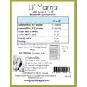 Lil' Marina Pattern by GE Designs - Charm Square Friendly