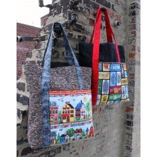 FREE Timeless Treasures Row by Row Home Sweet Home Tote Bag Pattern