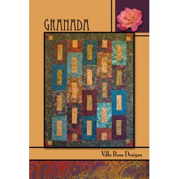 Granada pattern card by Villa Rosa Designs - Fat Quarter Friendly