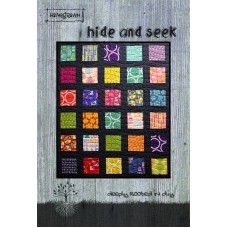 Hide and Seek pattern card by Villa Rosa Designs - Charm Square Friendly