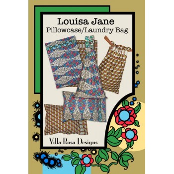 Louisa Jane Pillowcase/Laundry Bag pattern card by Villa Rosa Designs