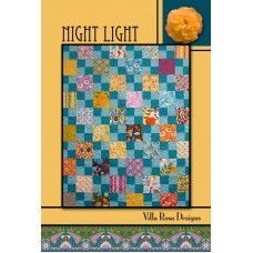 Night Light pattern card by Villa Rosa Designs - Charm Square Friendly