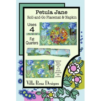 Petula Jane Roll & Go Placemat & Napkin pattern card by Villa Rosa Designs