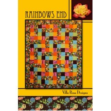 Rainbow's End pattern card by Villa Rosa Designs - Fat Quarter Friendly